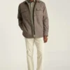 Herren-Shirtjacke von Bonobos | Shacket aus italienischem gebürstetem Twill Herren-Shirtjacke von Bonobos | Shacket aus italienischem gebürstetem Twill