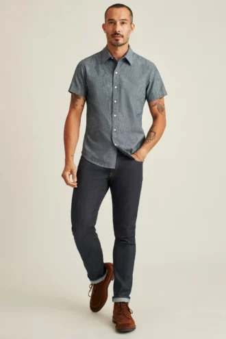 Herren-Stretch-Selvage-Jeans