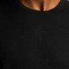 Herren-T-Shirt aus Leinen mit Rundhalsausschnitt Herren-T-Shirt aus Leinen mit Rundhalsausschnitt