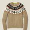 Herren-Weihnachtspullover von Bonobos | Festlicher Fair-Isle-Pinguin-Strick Herren-Weihnachtspullover von Bonobos | Festlicher Fair-Isle-Pinguin-Strick