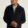 Herren-Woll-Chore-Jacke von Bonobos | Luxuriöse Arbeitskleidung aus Kaschmirmischung Herren-Woll-Chore-Jacke von Bonobos | Luxuriöse Arbeitskleidung aus Kaschmirmischung