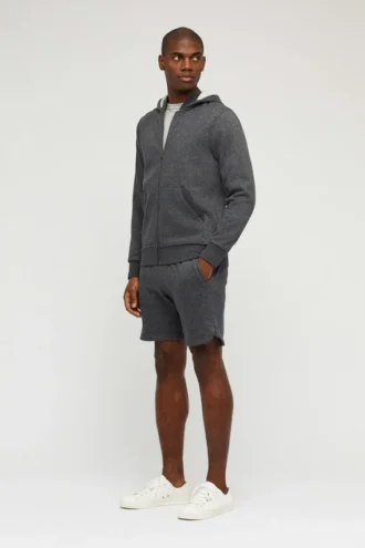 Hoodie aus gebürstetem Fleece
