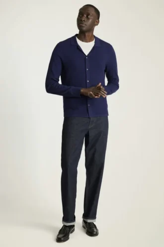 Hudson Langarm-Pullover-Polo