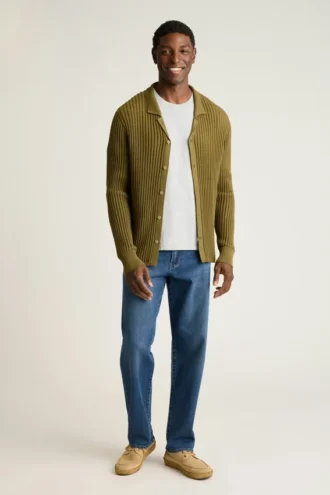Hudson Langarm-Pullover-Polo