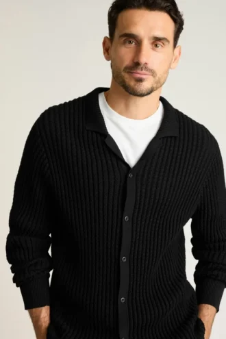 Hudson Langarm-Pullover-Polo