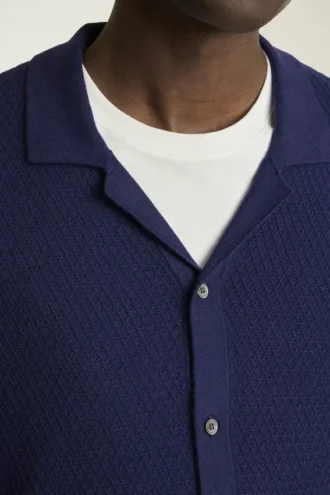 Hudson Langarm-Pullover-Polo