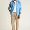 Italienische 5-Pocket-Hose aus gebürstetem Stoff Italienische 5-Pocket-Hose aus gebürstetem Stoff