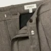 Italienische Plissee-Wollhose