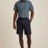 Italienische Stretch-Chino-Shorts Italienische Stretch-Chino-Shorts