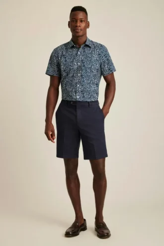 Italienische Stretch-Chino-Shorts