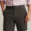 Italienische Stretch-Chino-Shorts Italienische Stretch-Chino-Shorts