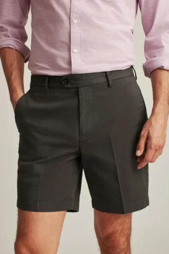 Italienische Stretch-Chino-Shorts