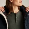 Italienische Woll-Daunenjacke Italienische Woll-Daunenjacke