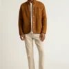 Italienische Wollfleecejacke Italienische Wollfleecejacke