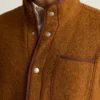 Italienische Wollfleecejacke Italienische Wollfleecejacke