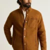 Italienische Wollfleecejacke Italienische Wollfleecejacke