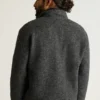 Italienische Wollfleecejacke Italienische Wollfleecejacke