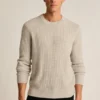 Italienischer Kaschmir-Pullover mit Rundhalsausschnitt Italienischer Kaschmir-Pullover mit Rundhalsausschnitt