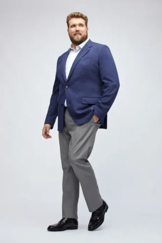 Italienischer Strickblazer in Großen Größen