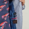Italienisches Stretch-Seersucker-Sakko – Weiß & Marineblau Italienisches Stretch-Seersucker-Sakko – Weiß & Marineblau