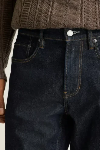 Jeans mit Flanellfutter