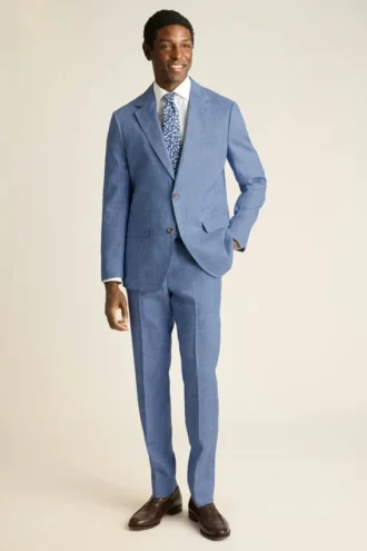 Jetsetter Blazer aus italienischem Leinen