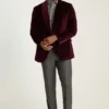 Jetsetter Blazer aus italienischem Samt