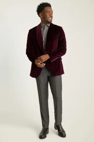 Jetsetter Blazer aus italienischem Samt Jetsetter Blazer aus italienischem Samt