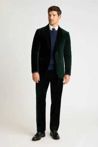 Jetsetter Blazer aus italienischem Samt