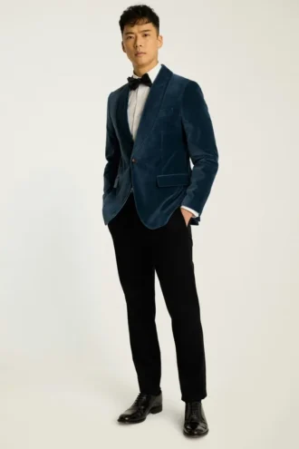 Jetsetter Blazer aus italienischem Samt Jetsetter Blazer aus italienischem Samt