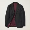 Jetsetter Blazer aus italienischer gebürsteter Wolle Jetsetter Blazer aus italienischer gebürsteter Wolle