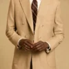 Jetsetter Italienischer Flanell-Zweireiher Blazer Jetsetter Italienischer Flanell-Zweireiher Blazer