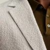 Jetsetter Italienischer Seersucker-Blazer Jetsetter Italienischer Seersucker-Blazer