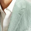 Jetsetter Italienischer Seersucker-Blazer Jetsetter Italienischer Seersucker-Blazer