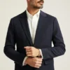 Jetsetter Italienischer Seersucker-Blazer Jetsetter Italienischer Seersucker-Blazer