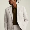 Jetsetter Italienischer Seersucker-Blazer Jetsetter Italienischer Seersucker-Blazer