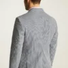 Jetsetter Italienischer Seersucker-Blazer Jetsetter Italienischer Seersucker-Blazer