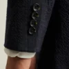 Jetsetter Italienischer Seersucker-Blazer Jetsetter Italienischer Seersucker-Blazer