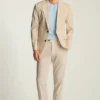 Jetsetter Italienischer Seersucker-Blazer Jetsetter Italienischer Seersucker-Blazer