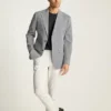 Jetsetter Italienischer Seersucker-Blazer Jetsetter Italienischer Seersucker-Blazer