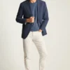Jetsetter Italienischer Seersucker-Blazer Jetsetter Italienischer Seersucker-Blazer