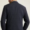Jetsetter Italienischer Seersucker-Blazer Jetsetter Italienischer Seersucker-Blazer