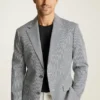 Jetsetter Italienischer Seersucker-Blazer Jetsetter Italienischer Seersucker-Blazer