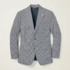 Jetsetter Italienischer Seersucker-Blazer Jetsetter Italienischer Seersucker-Blazer