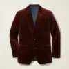Jetsetter Italienischer Stretch-Samtblazer