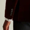 Jetsetter Italienischer Stretch-Samtblazer