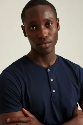 Jetsetter Performance Kurzarm-Henley