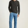 Jetsetter Performance Langarm-Henley Jetsetter Performance Langarm-Henley