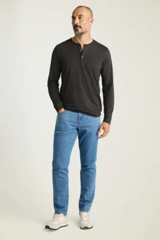 Jetsetter Performance Langarm-Henley Jetsetter Performance Langarm-Henley