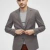Jetsetter Stretch-Blazer aus italienischer Wolle Jetsetter Stretch-Blazer aus italienischer Wolle